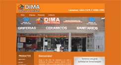 Desktop Screenshot of dimaceramicos.com.ar